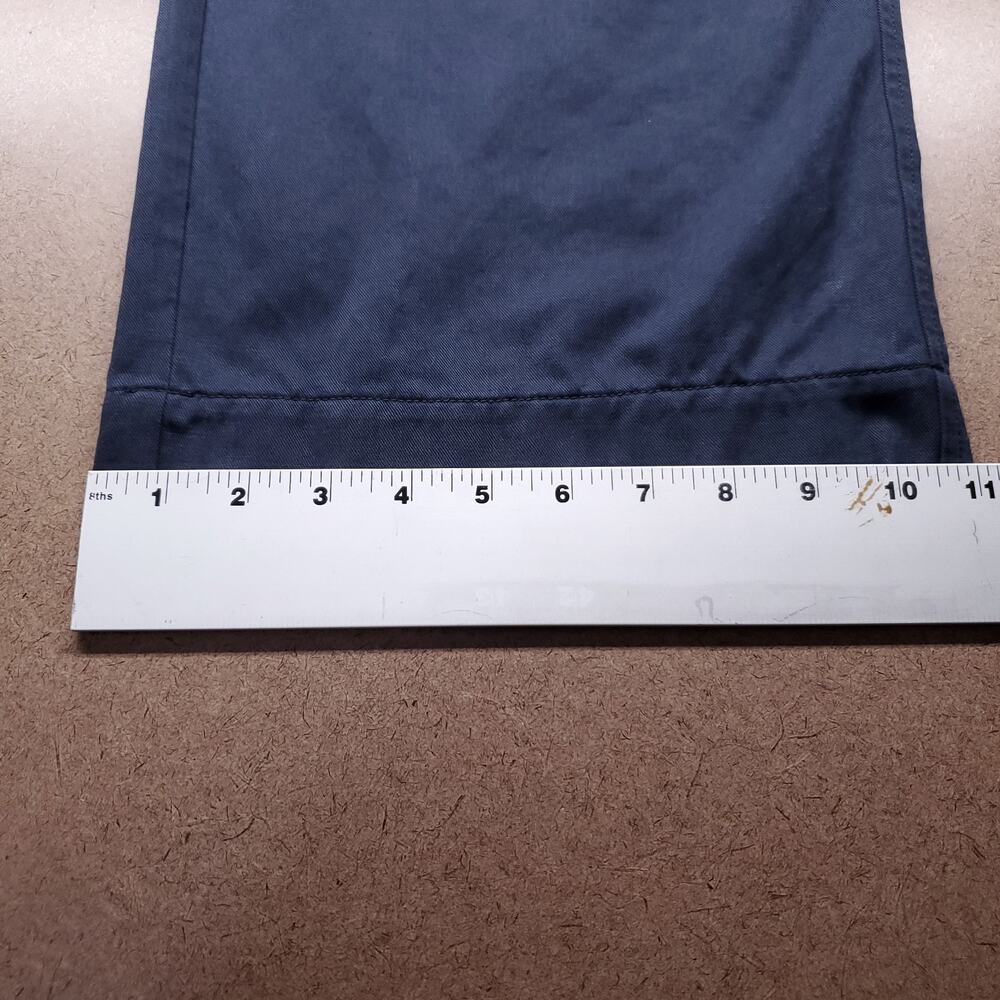 Everlane Pleated Wide Leg Pants Women 4S Navy High Rise Tencel Minimalist Preppy - Picture 6 of 9